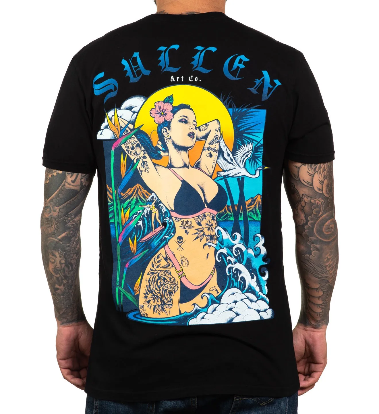 SULLEN Island Escape Men Graphic T-Shirt