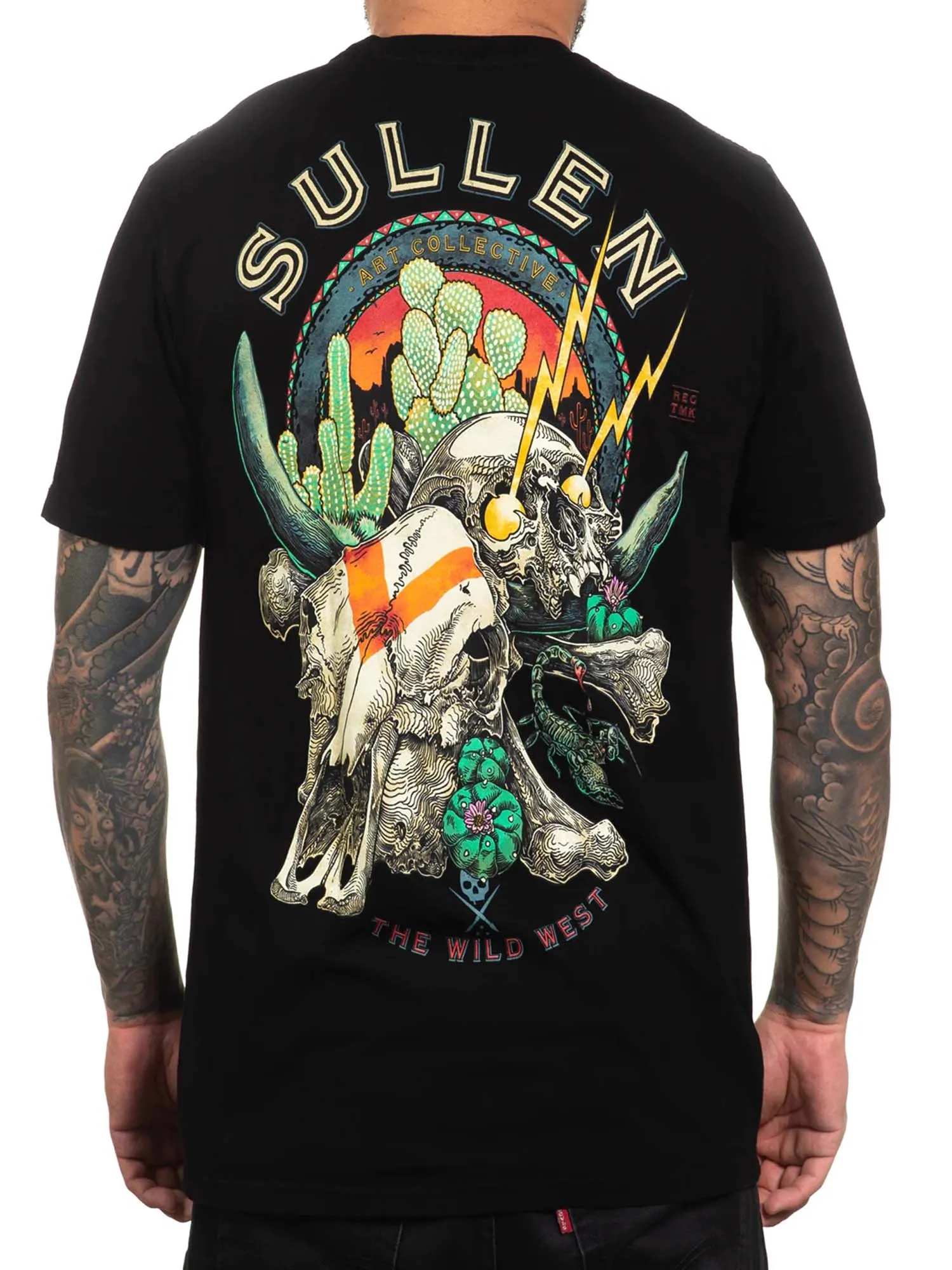 Sullen Men's Wild West Short Sleeve Premium T-shirt