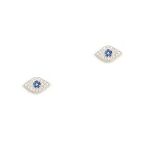 TAI RITTICHAI | Evil Eye Earrings - Silver