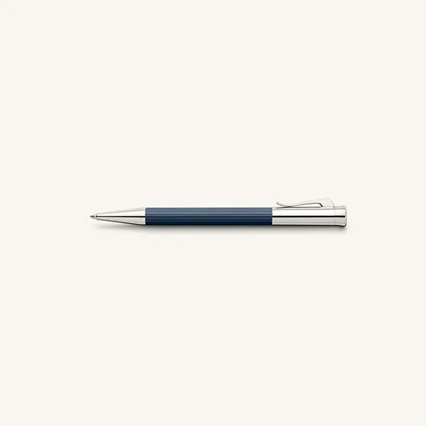 TAMITIO RIBBED MIDNIGHT BLUE BALLPOINT PEN