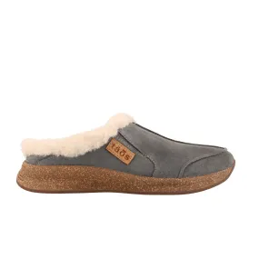 Taos Future Clog (Women) - Dark Grey Suede