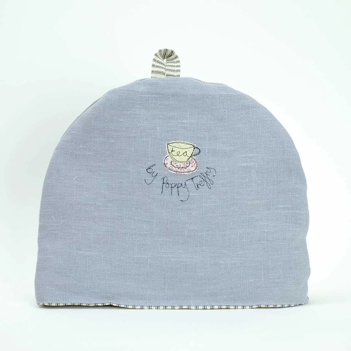 teapots (soft blue) tea cosy