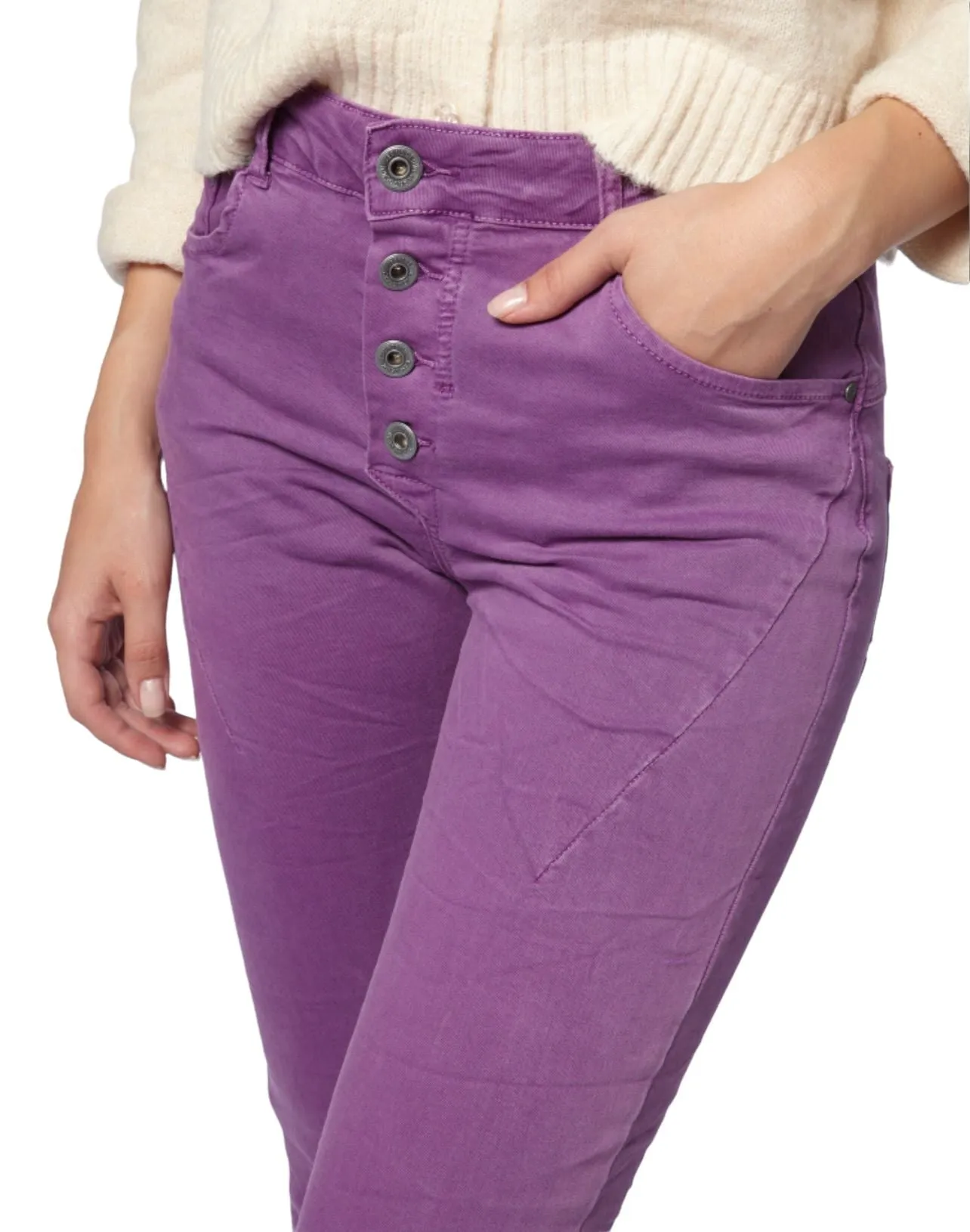 Tempo Button Jean Pansy