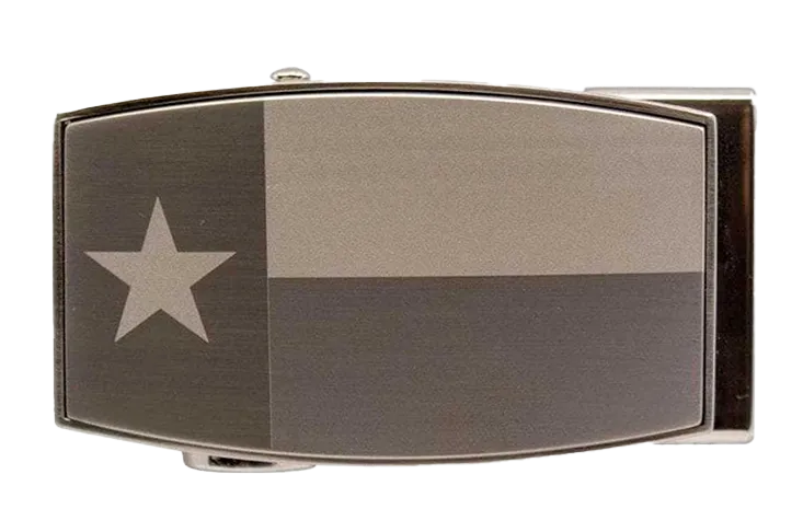 Texas Pewter Aston Dress Buckle, Fits 1 3/8 Straps