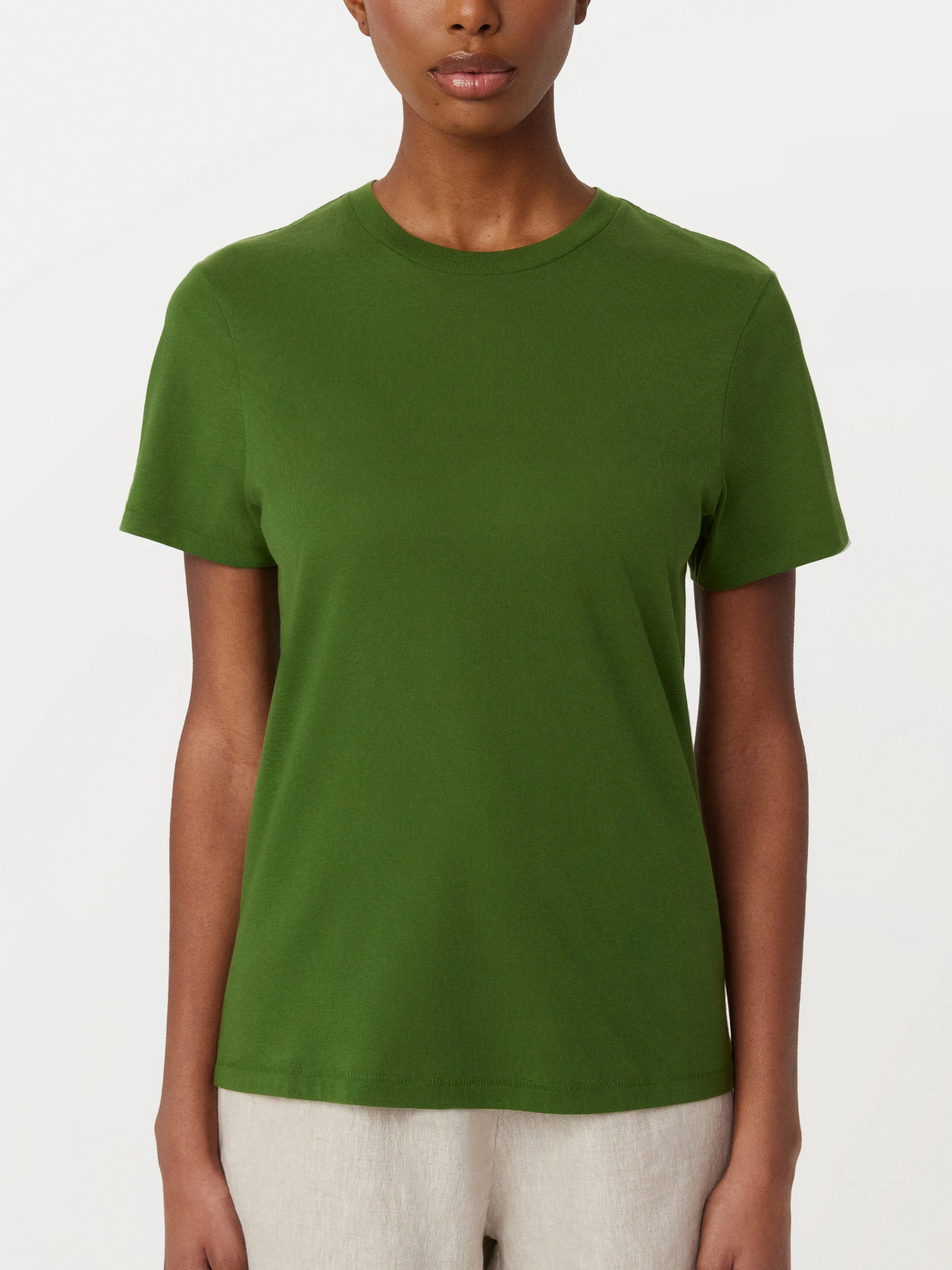 The Essential T-Shirt in Military Green