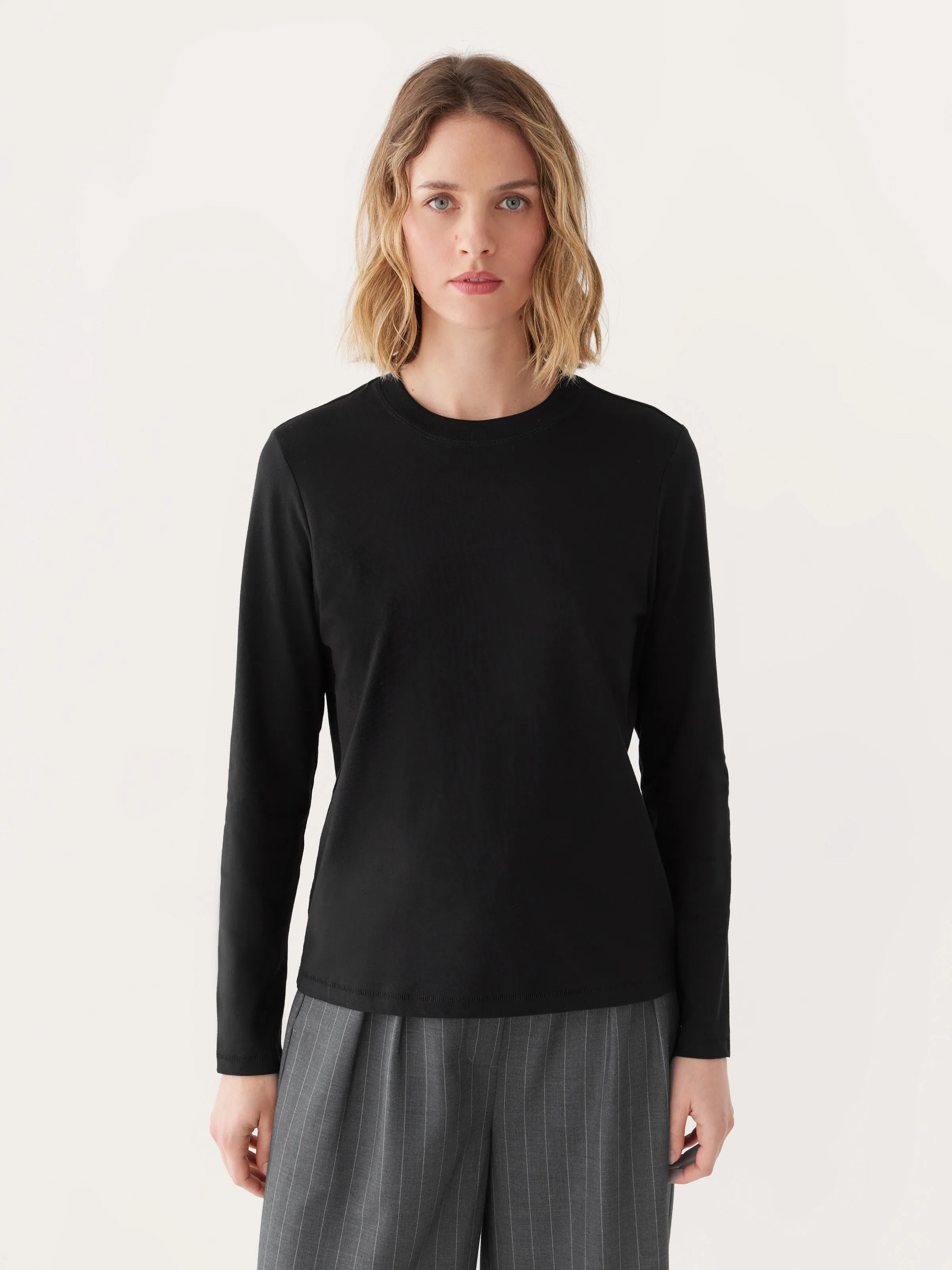 The Long Sleeve T-shirt in Black