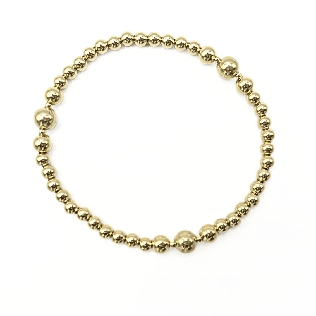 The Nantucket Collection 14k Gold- Filled Beaded Bracelets