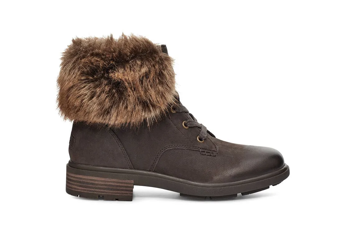 UGG Harrison Lace Tipped Women | Stout Leather (1123289)