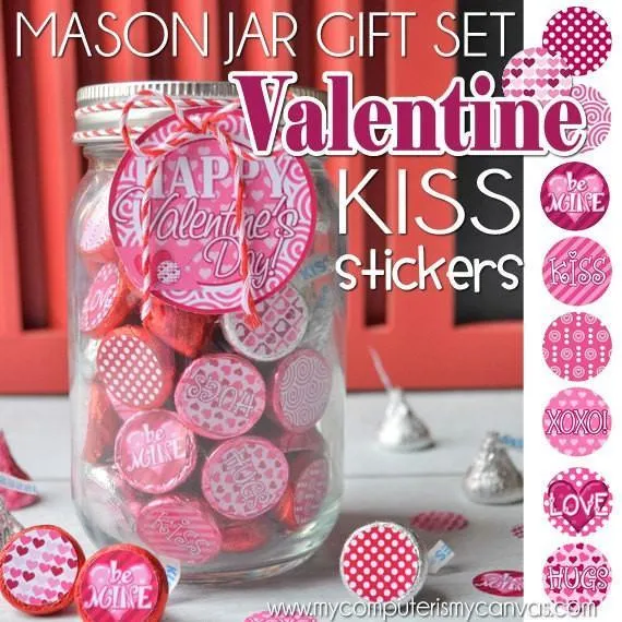 Valentine's Day KISS PRINTABLES