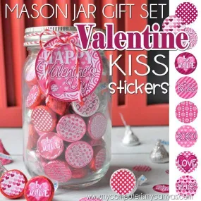 Valentine's Day KISS PRINTABLES