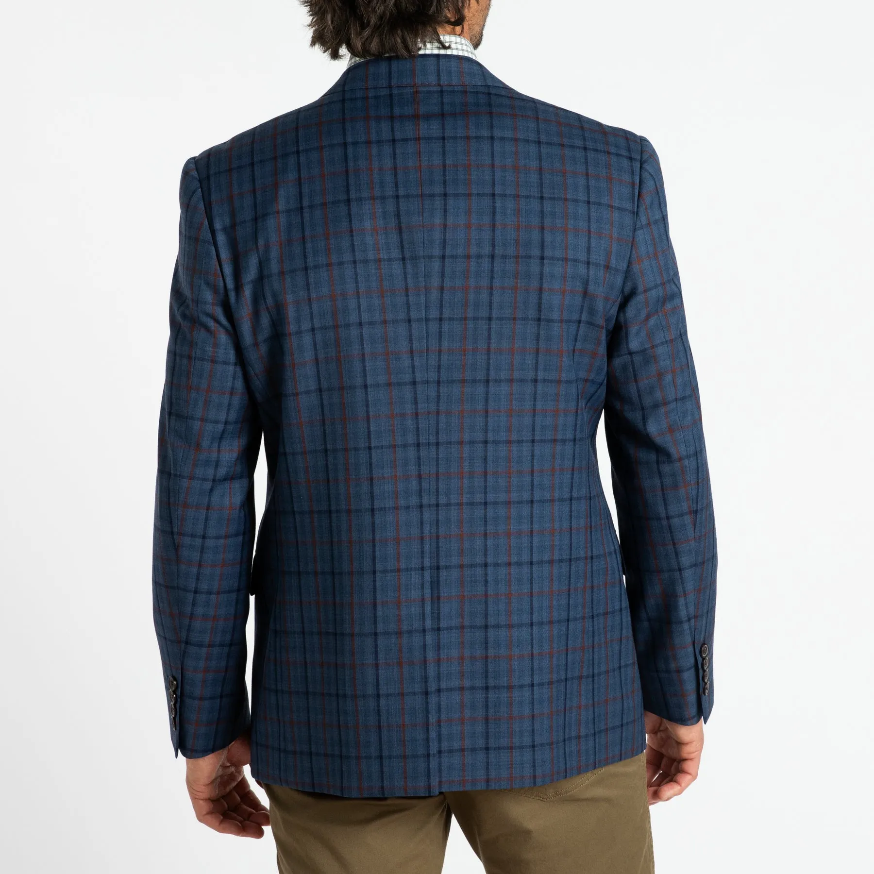 Werner Plaid Sport Coat