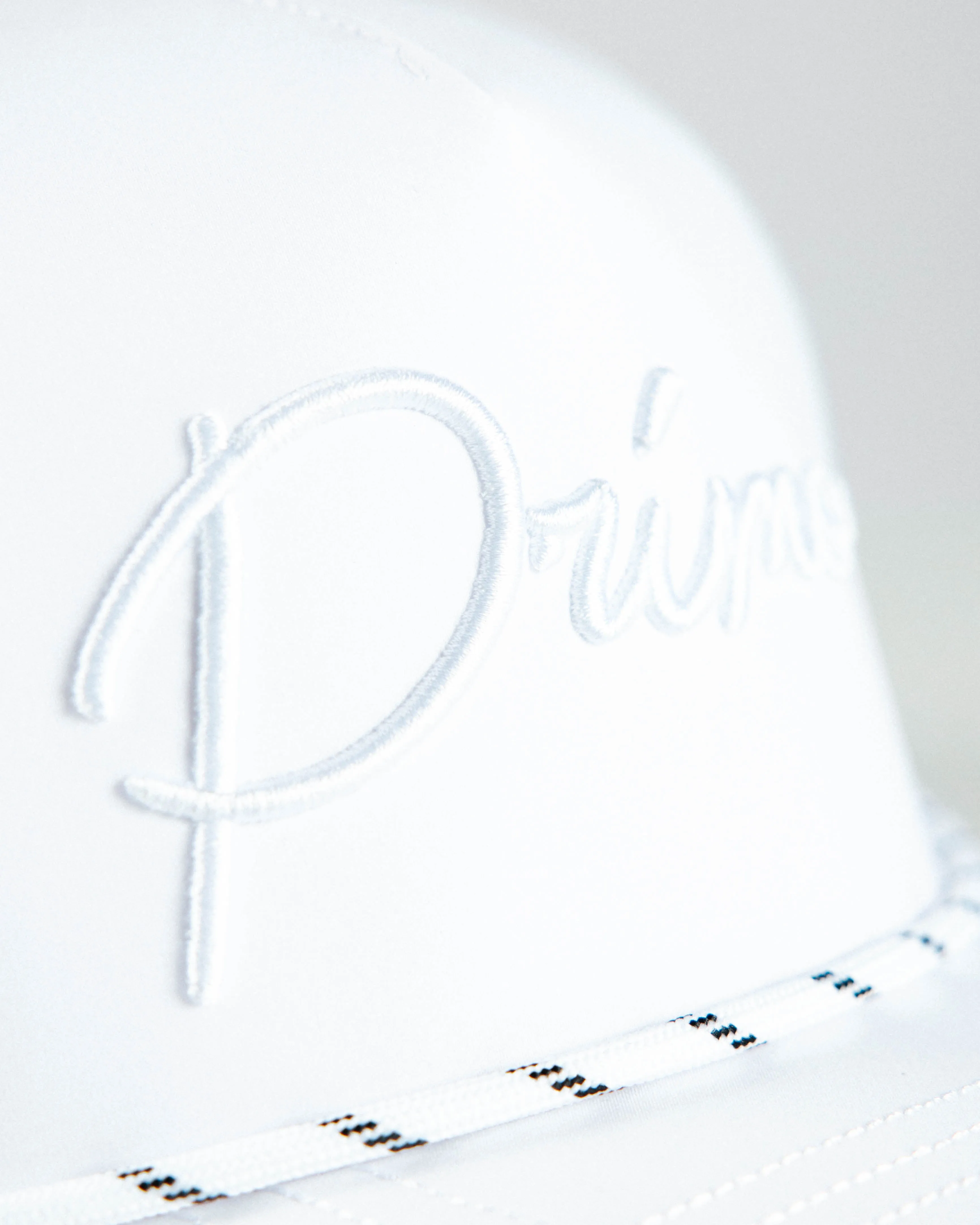 Whiteout Cursive Hat