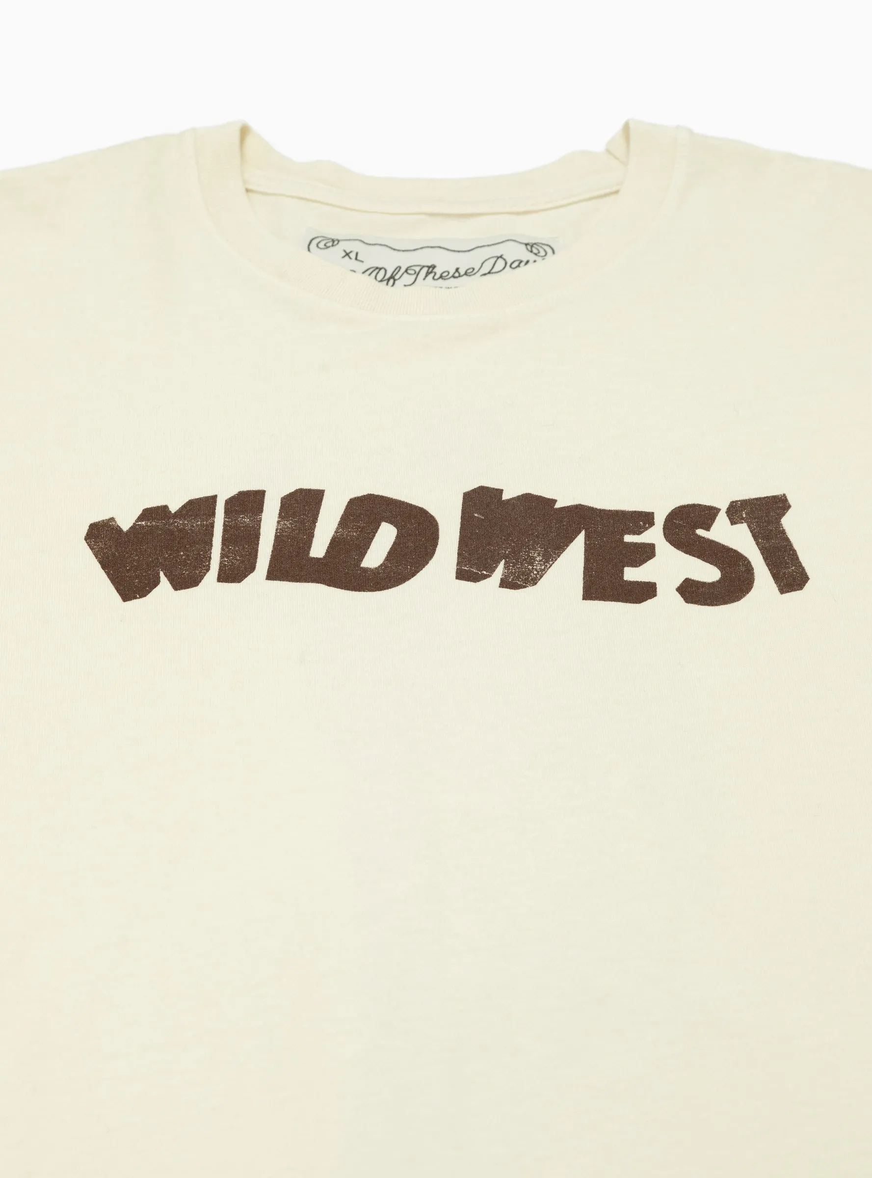 Wild West T-shirt Bone