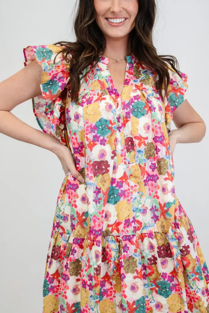 Wildflowers Bloom Mini Dress