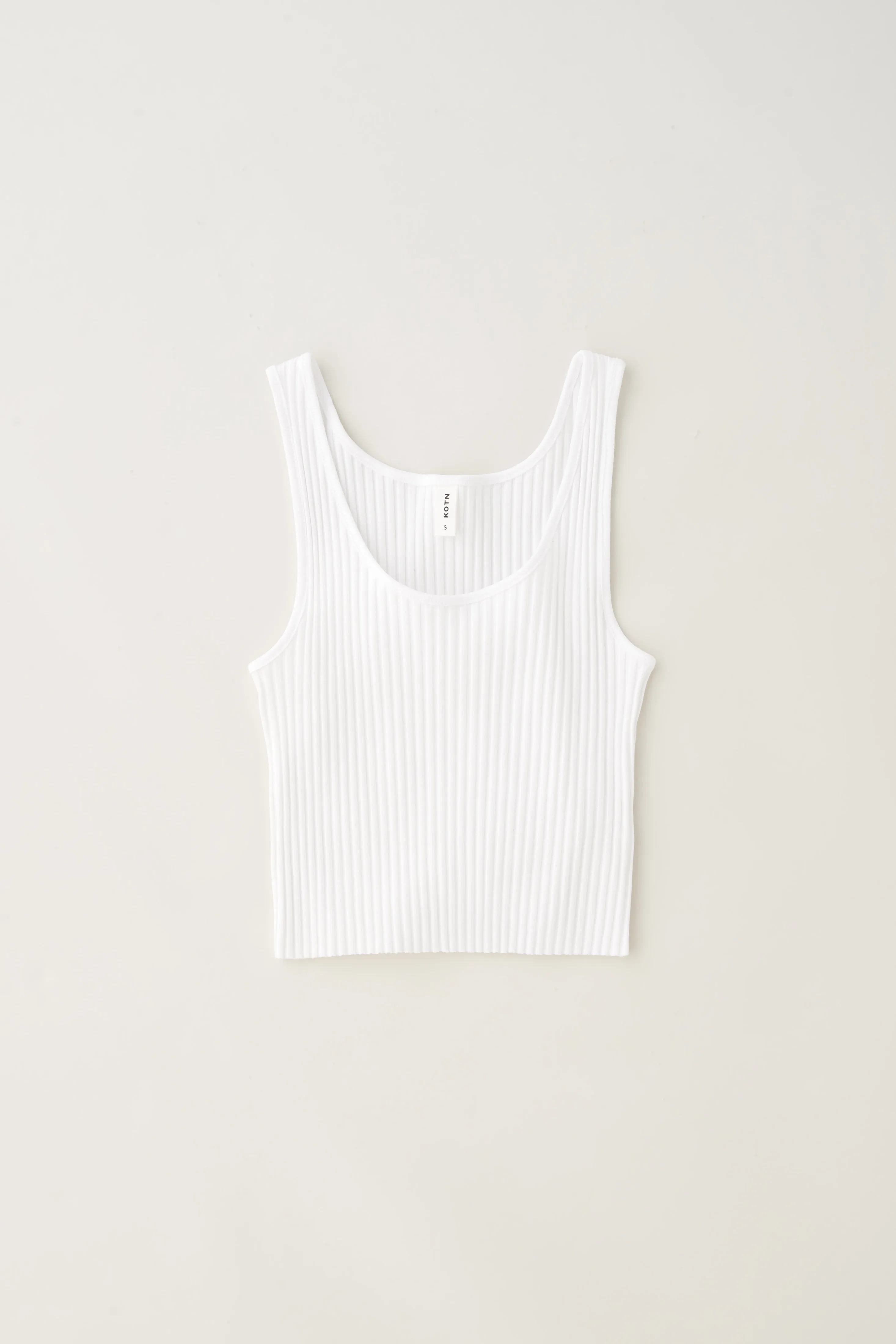 Women's Nile Rib Tank in White