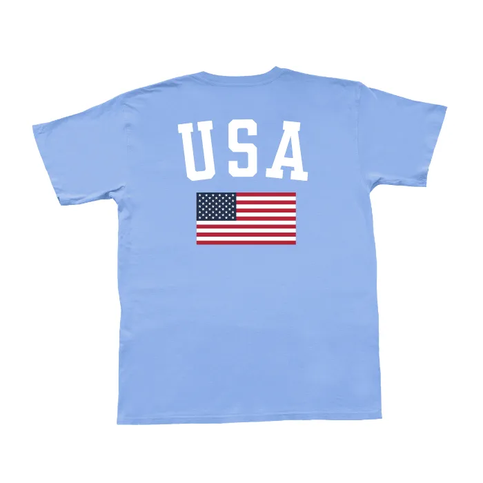 YOUTH USA Flag Short Sleeve Tee